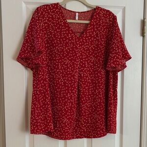 Red Women's Top
